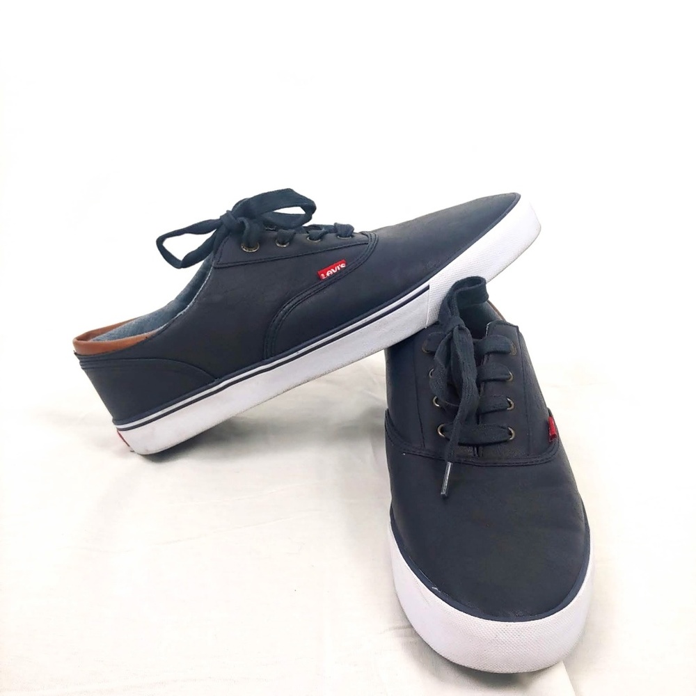 Navy Vans Style Levi's
